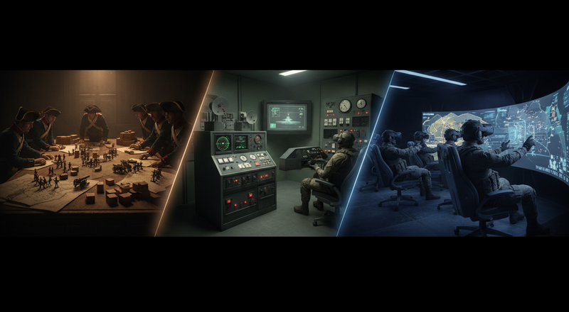 The Evolution Of Military Simulation