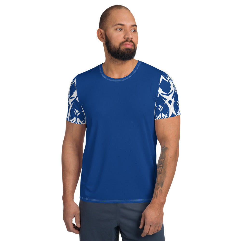 Rise Up T-Shirt - Dark Cerulean