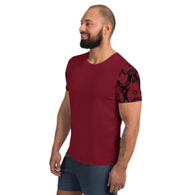 Load image into Gallery viewer, Rise Up T-Shirt - Merlot
